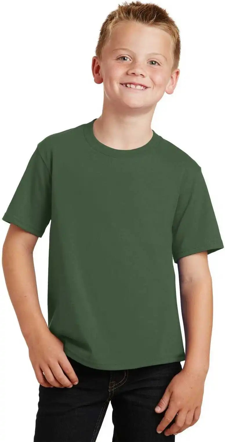 Port & Company Pc450y Youth Fan Favorite Tee Olive