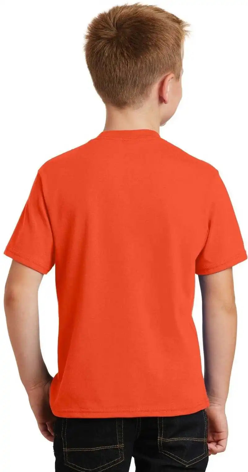 Port &amp; Company Pc450y Youth Fan Favorite Tee Orange