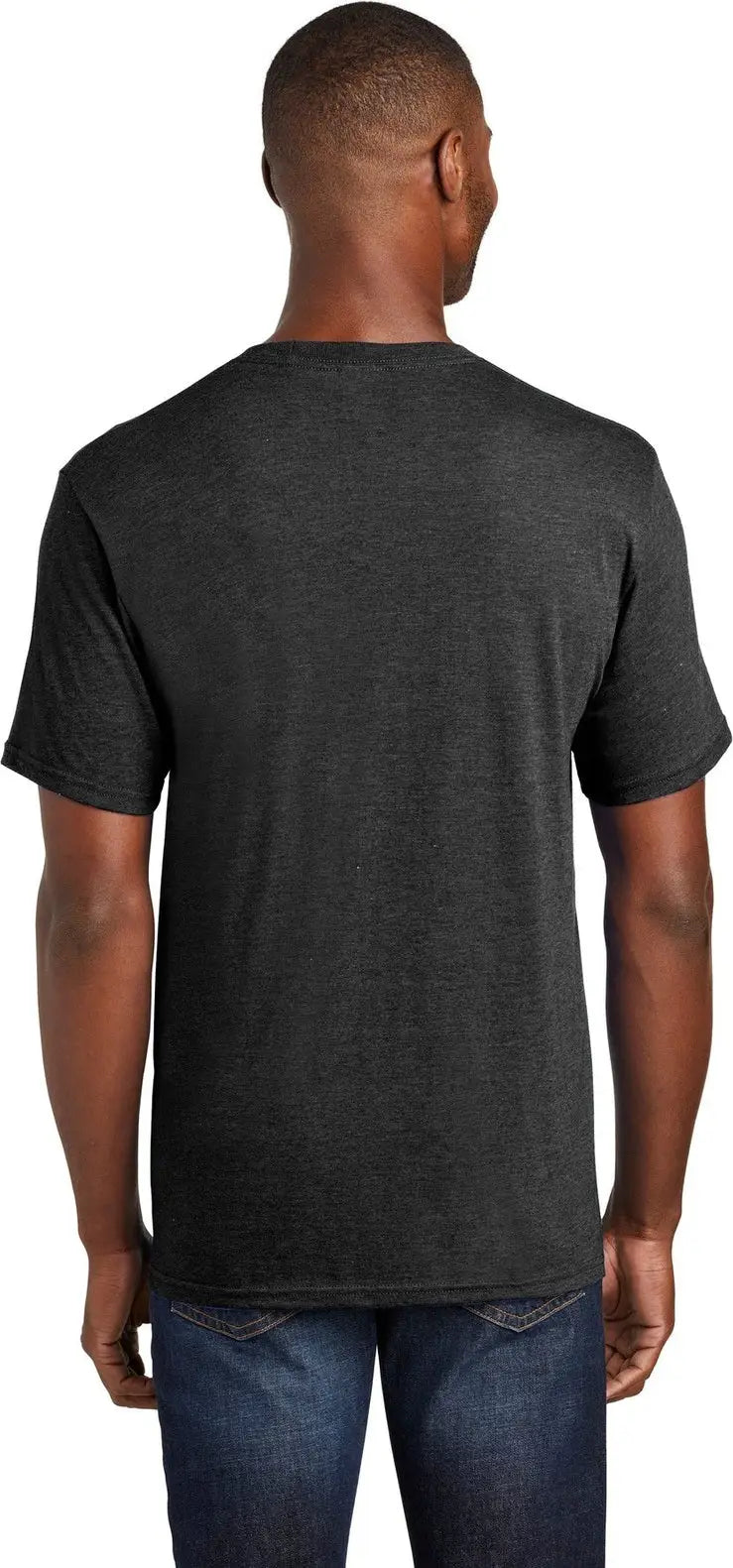 Port & Company Pc455 co Fan Favorite Blend Tee - Black Heather