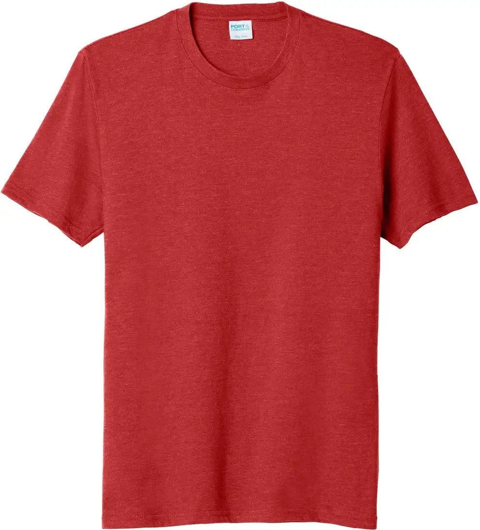 Port & Company Pc455 co Fan Favorite Blend Tee - Bright Red Heather