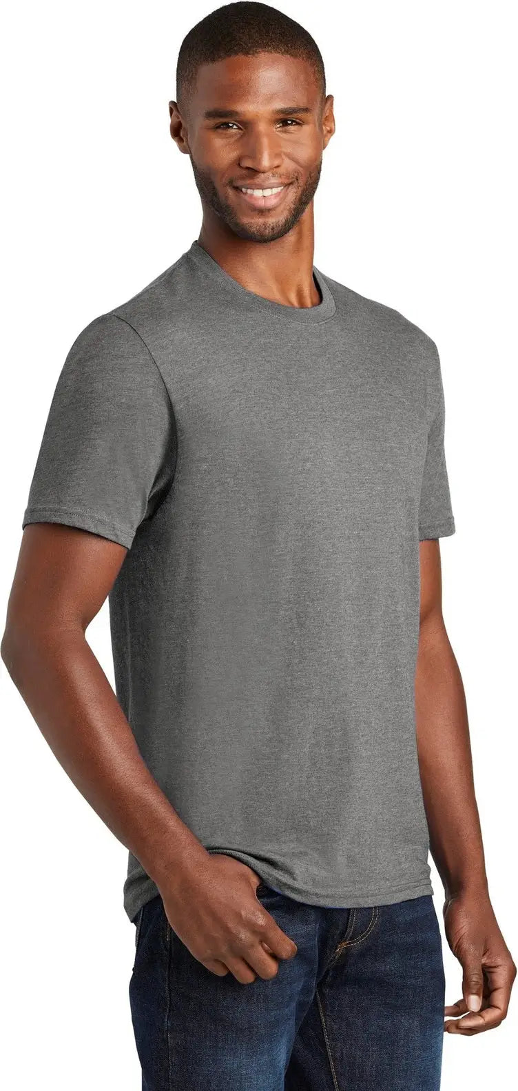Port & Company Pc455 co Fan Favorite Blend Tee - Graphite Heather