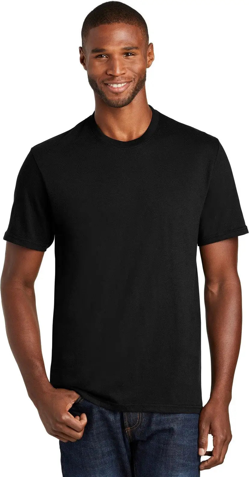 Port & Company Pc455 co Fan Favorite Blend Tee - Jet Black - Adult s