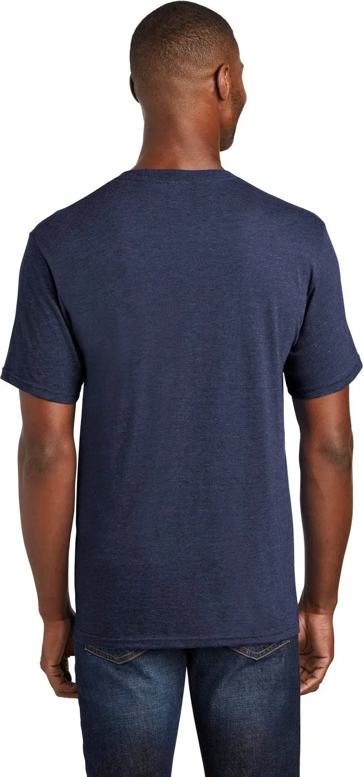 Port & Company Pc455 co Fan Favorite Blend Tee - Team Navy Heather