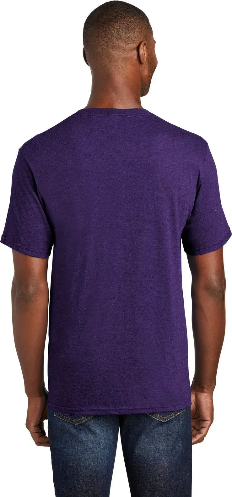 Port & Company Pc455 co Fan Favorite Blend Tee - Team Purple Heather