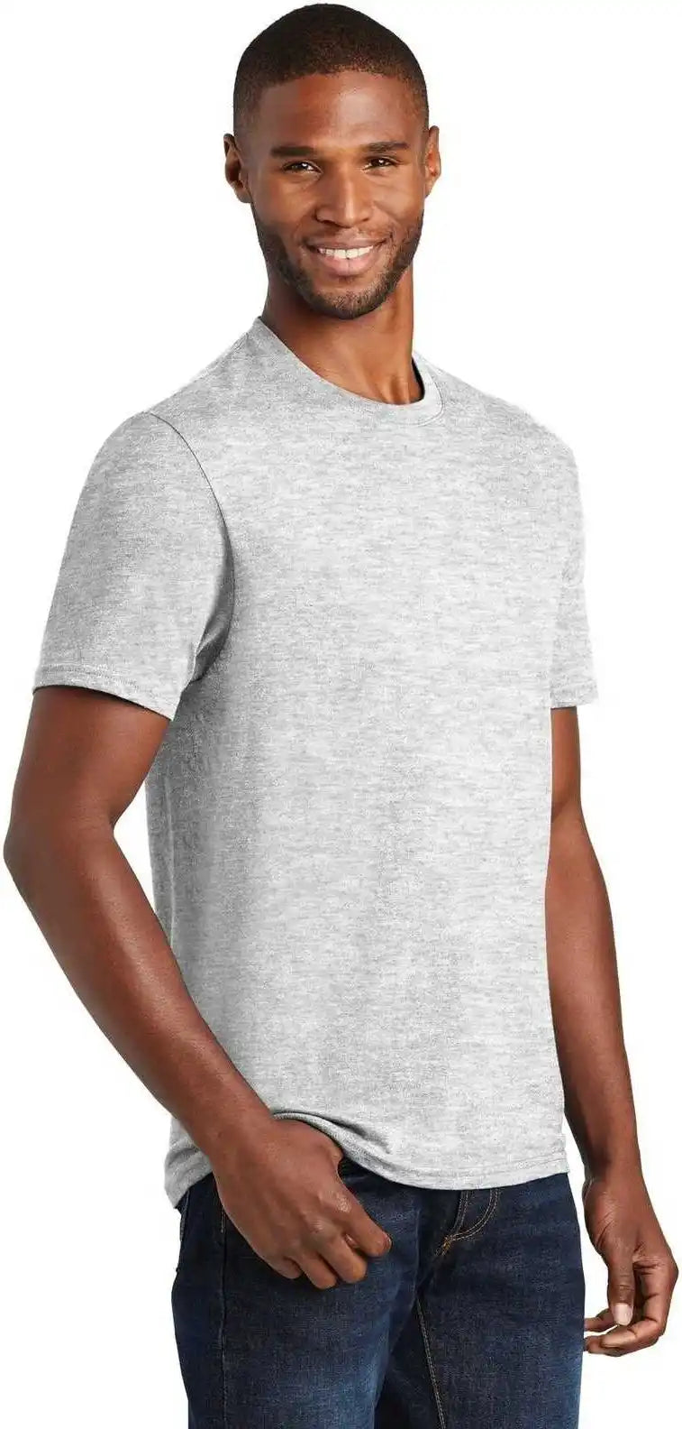 Port &amp; Company Pc455 Fan Favorite Blend Tee - Ash