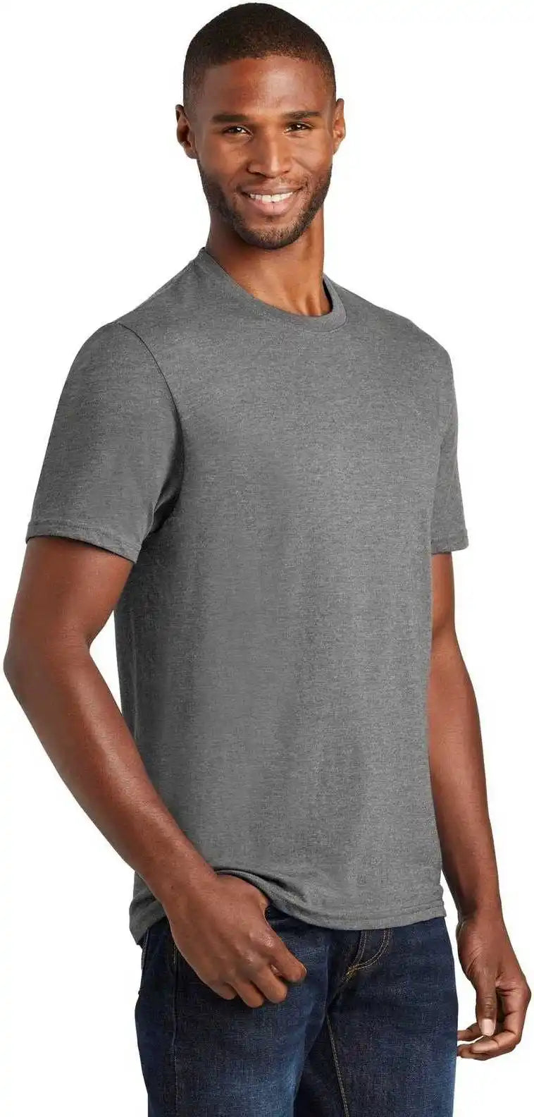 Port & Company Pc455 Fan Favorite Blend Tee - Graphite Heather
