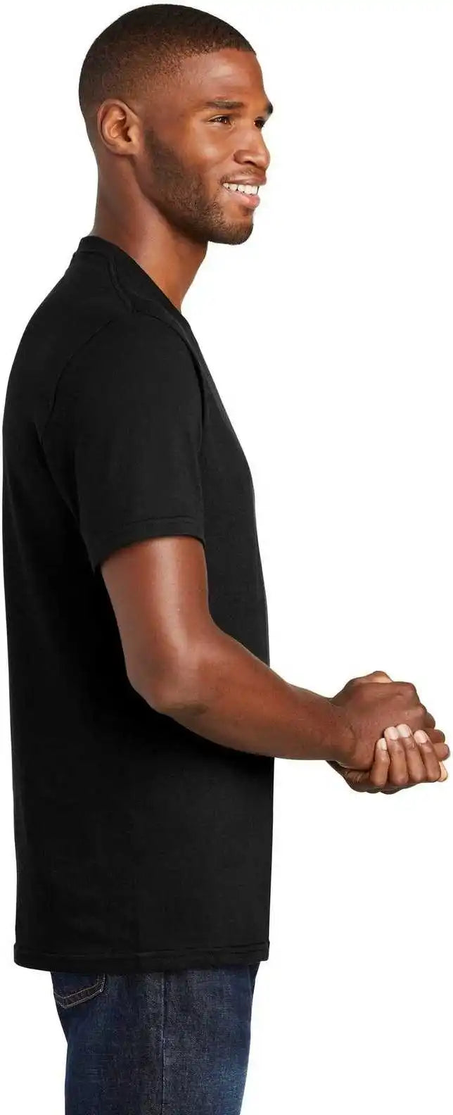 Port &amp; Company Pc455 Fan Favorite Blend Tee Jet Black