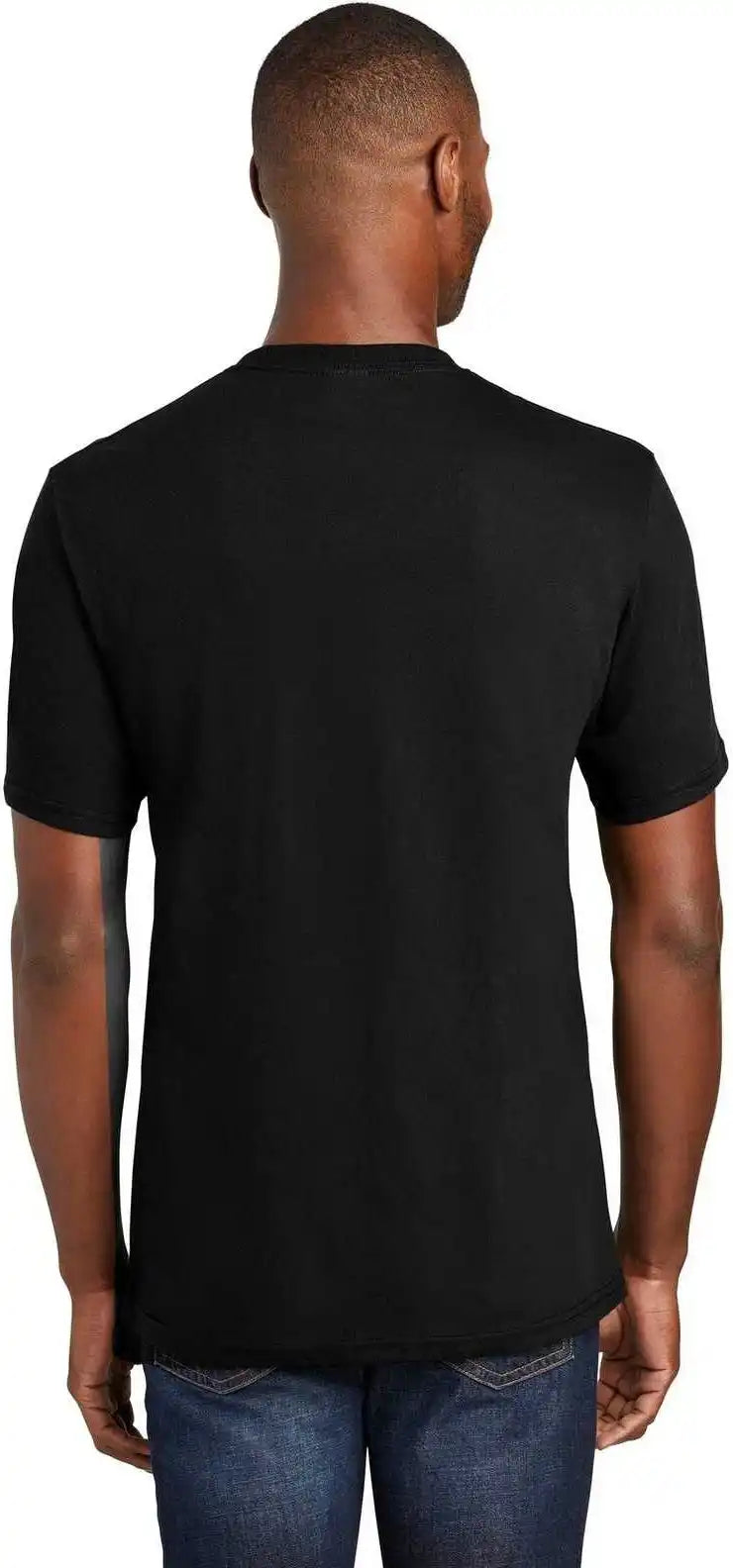 Port & Company Pc455 Fan Favorite Blend Tee Jet Black