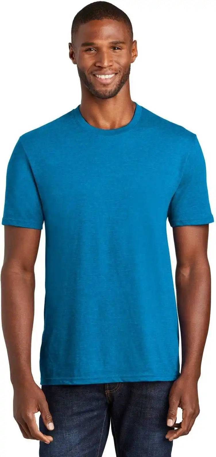 Port &amp; Company Pc455 Fan Favorite Blend Tee Sapphire Heather