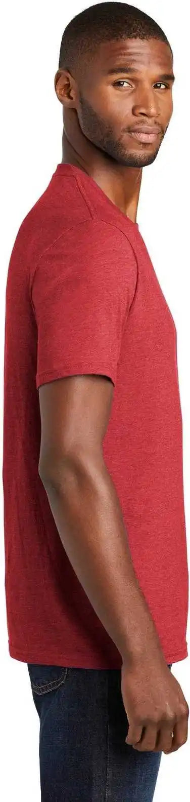 Port &amp; Company Pc455 Fan Favorite Blend Tee Team Cardinal Heather