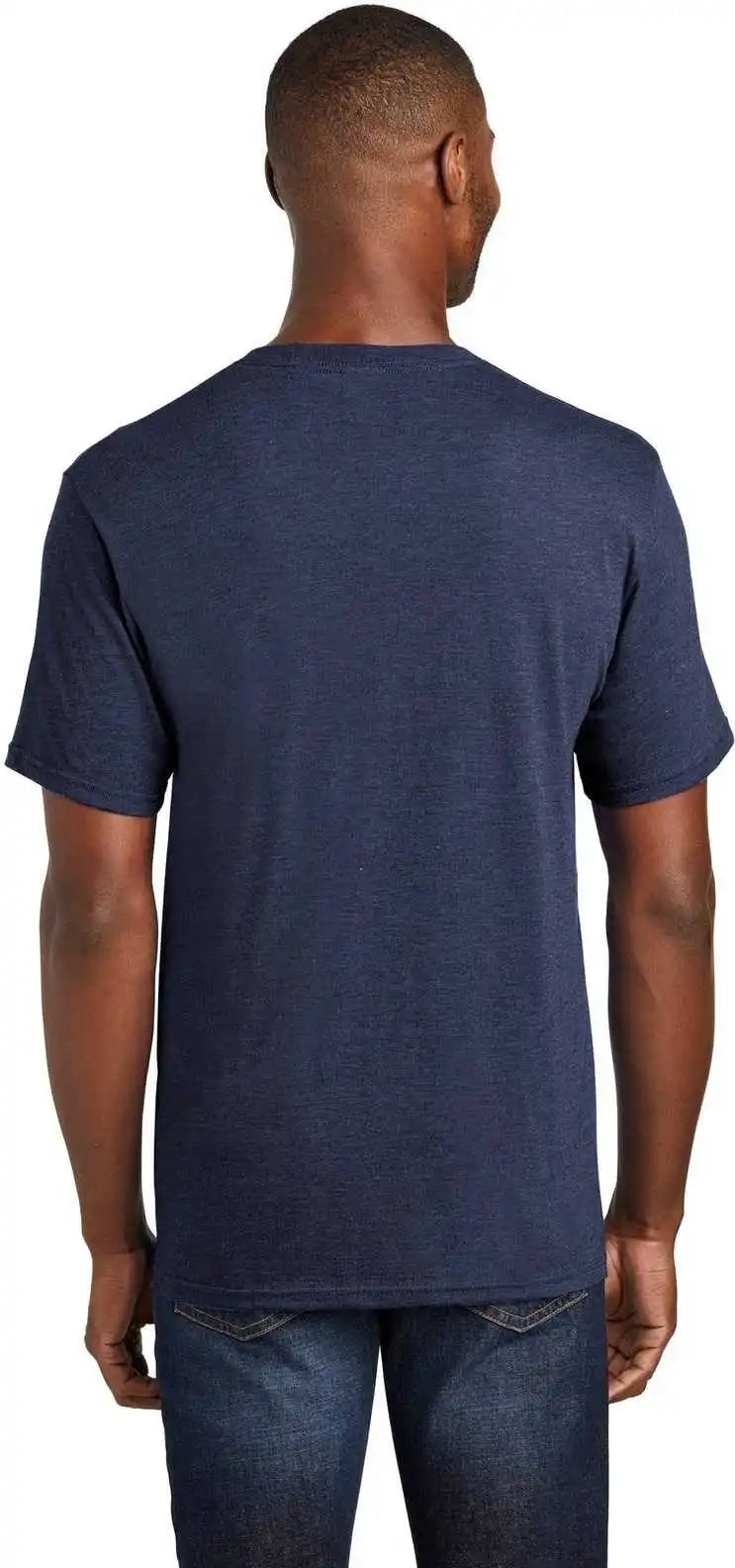 Port & Company Pc455 Fan Favorite Blend Tee - Team Navy Heather