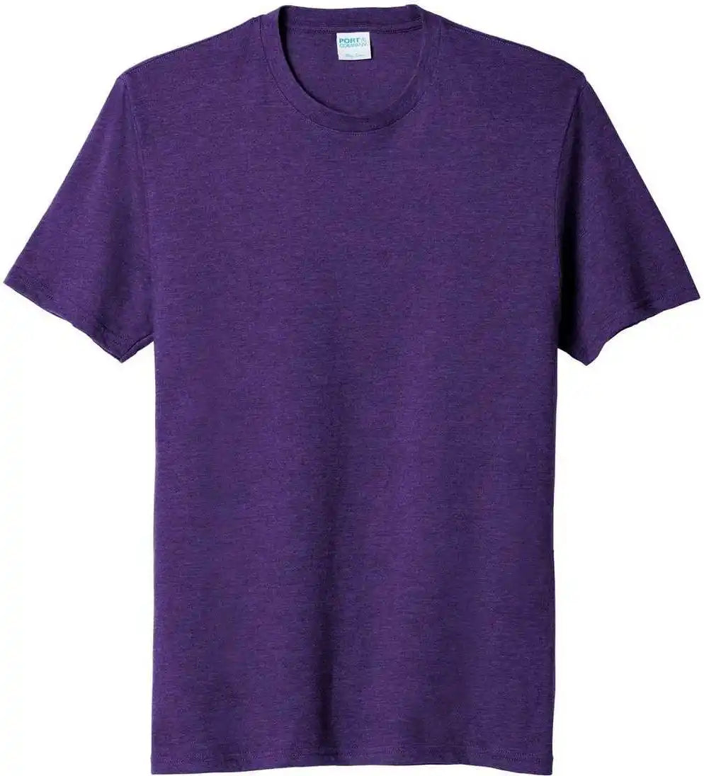 Port & Company Pc455 Fan Favorite Blend Tee - Team Purple Heather