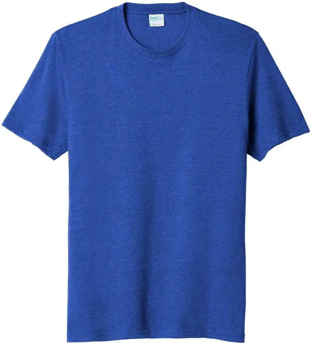 Port &amp; Company Pc455 Fan Favorite Blend Tee True Royal Heather