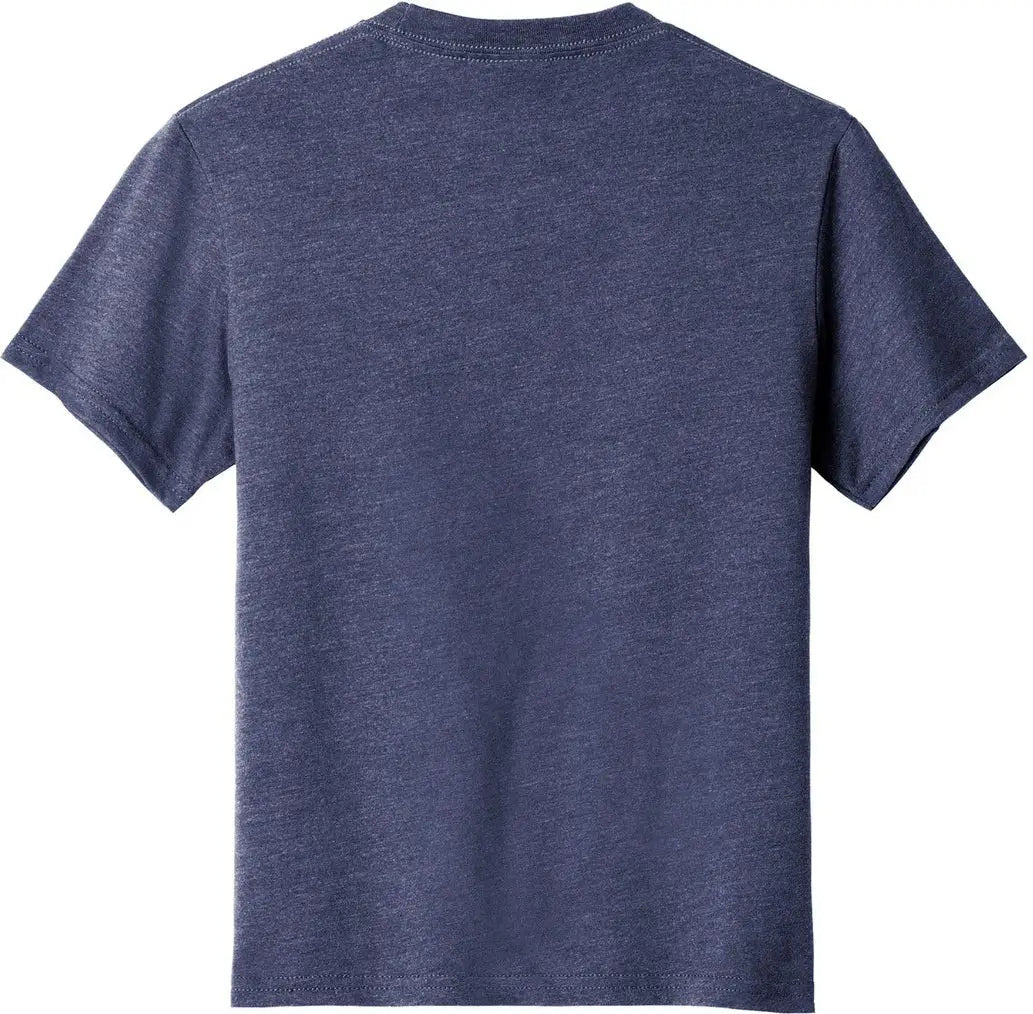Port & Company Pc455y co Youth Fan Favorite Blend Tee - Team Navy Heather