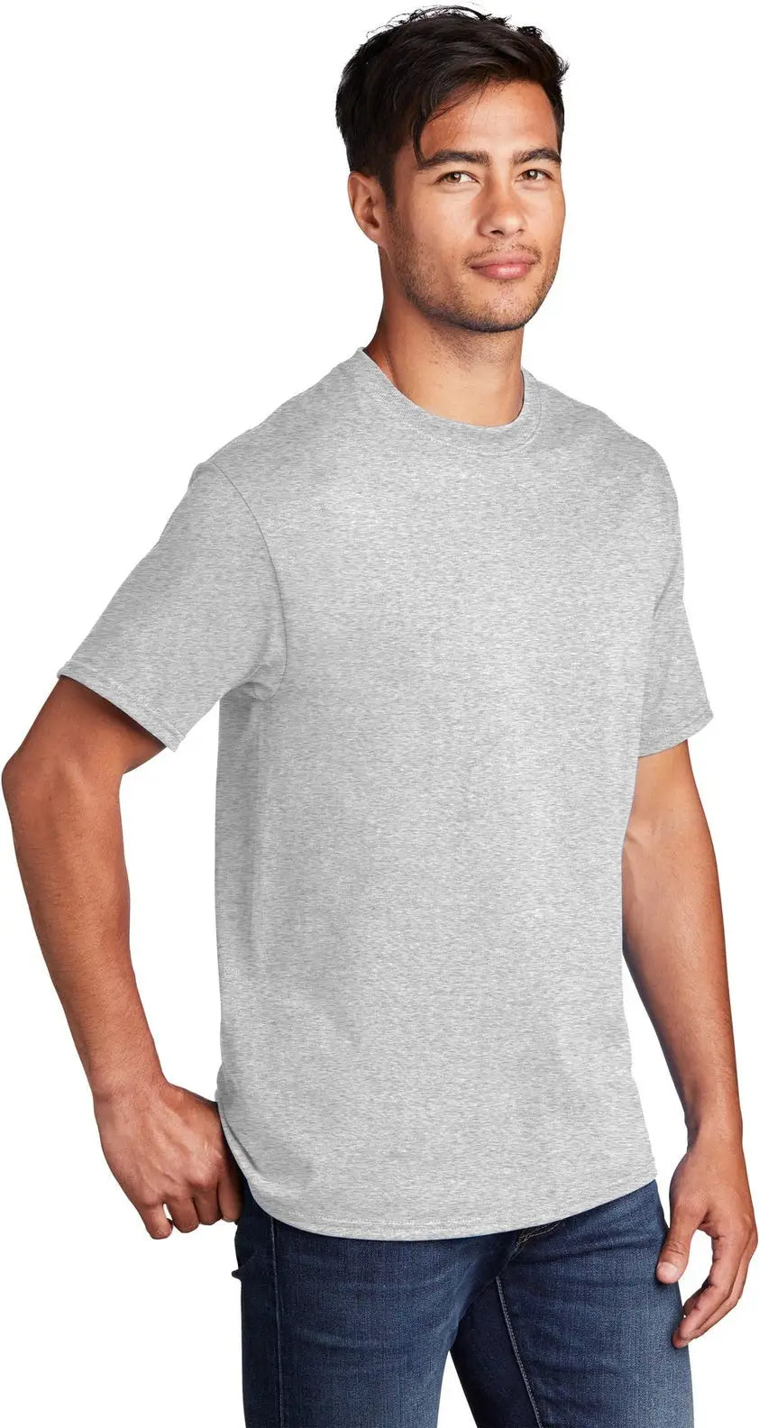 Port & Company Pc54 co Core Cotton Tee - Ash