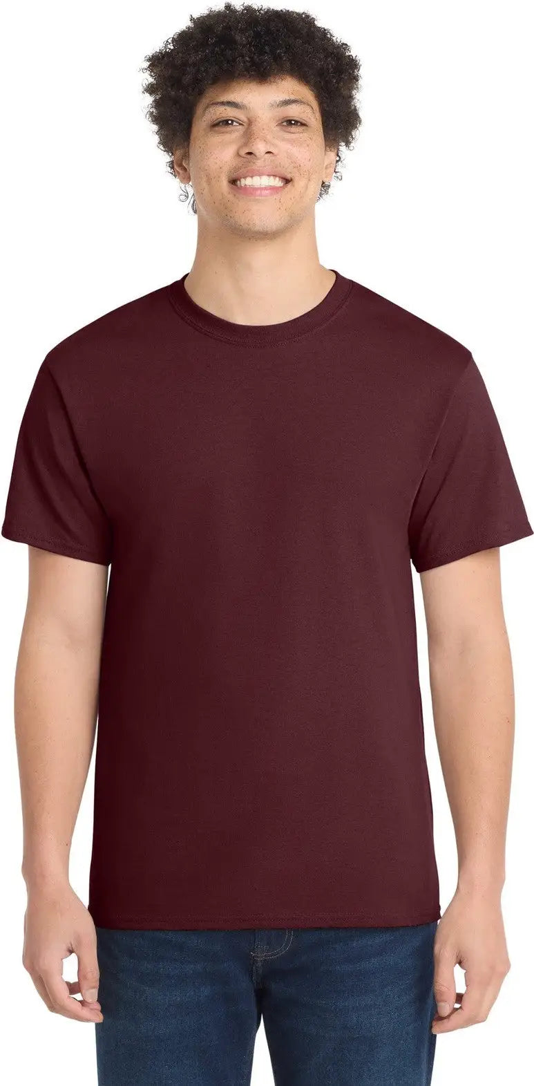 Port & Company Pc54 co Core Cotton Tee - Athletic Maroon