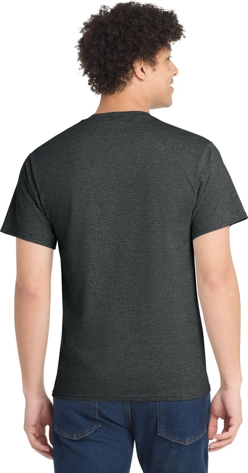 Port & Company Pc54 co Core Cotton Tee - Black Heather