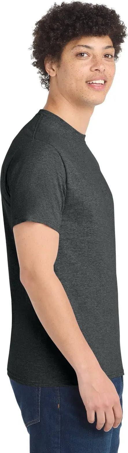 Port & Company Pc54 co Core Cotton Tee - Black Heather