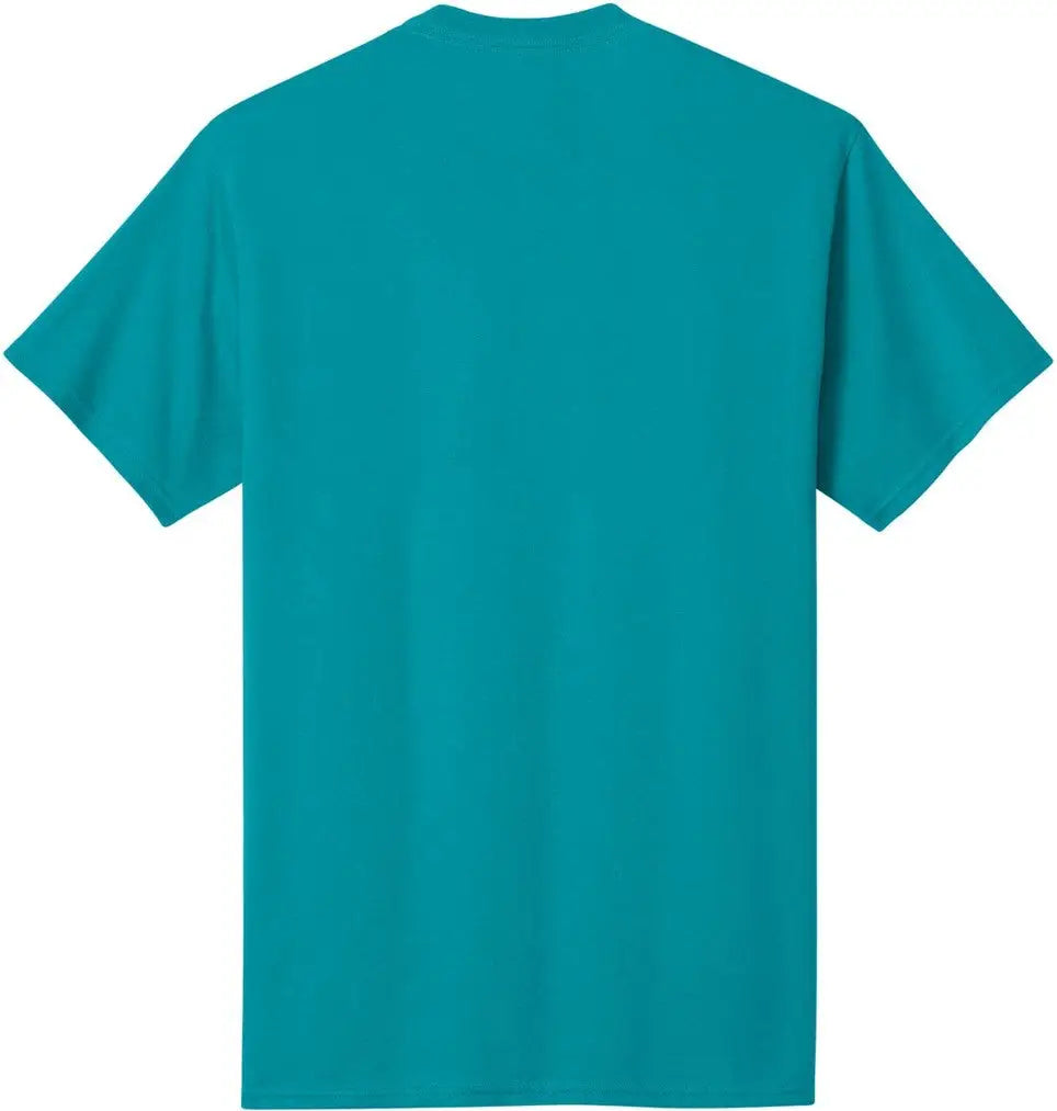 Port & Company Pc54 co Core Cotton Tee - Bright Aqua - Adult s