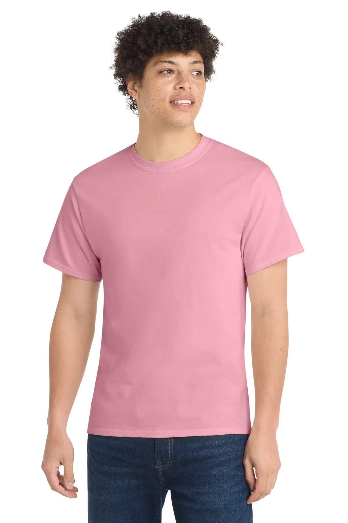 Port & Company Pc54 co Core Cotton Tee - Candy Pink