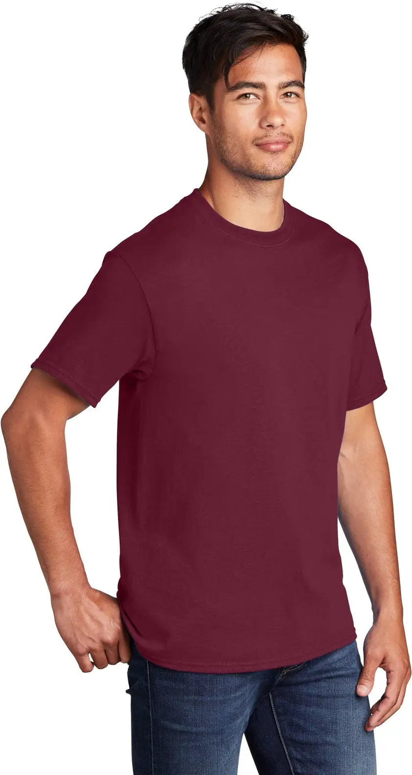 Port & Company Pc54 co Core Cotton Tee - Cardinal