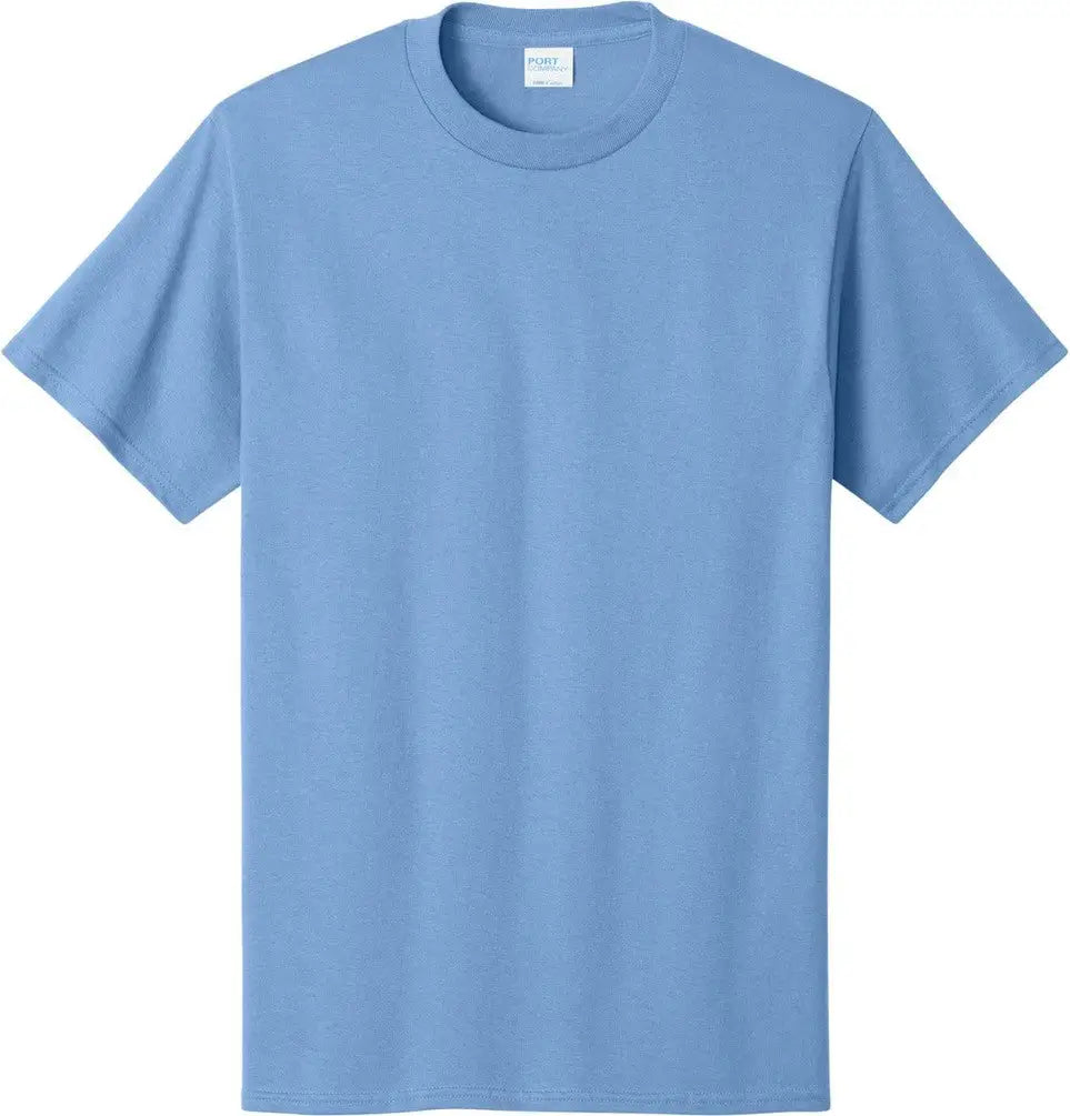 Port & Company Pc54 co Core Cotton Tee - Carolina Blue