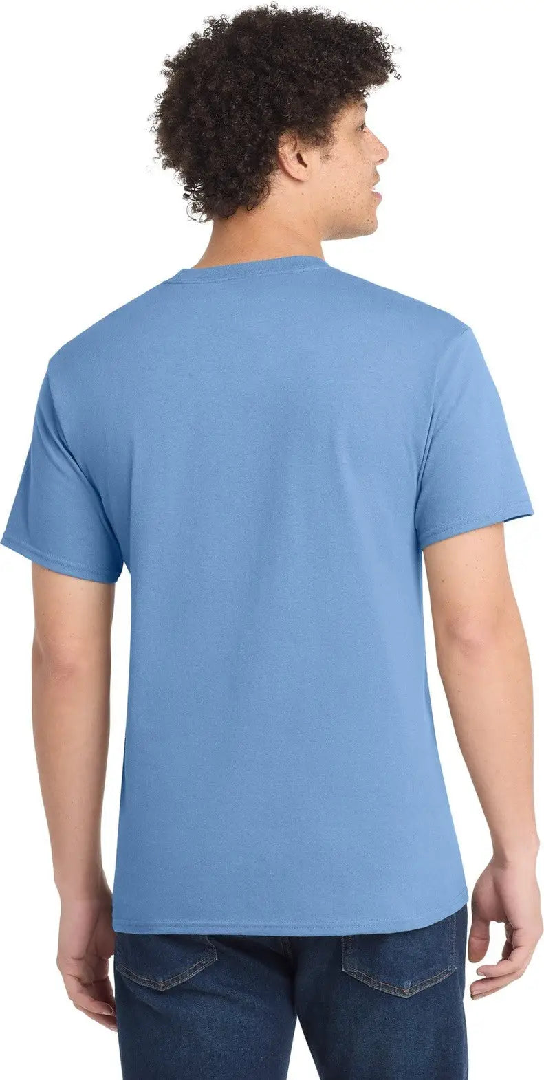 Port & Company Pc54 co Core Cotton Tee - Carolina Blue