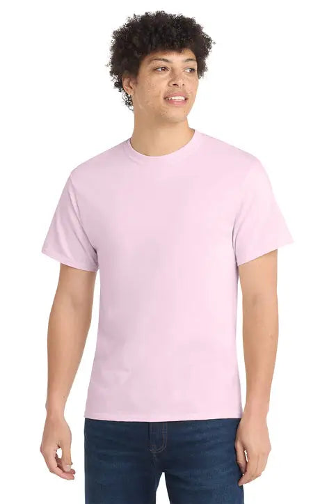 Port & Company Pc54 co Core Cotton Tee - Cherry Blossom