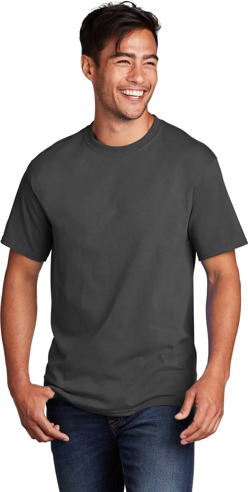 Port & Company Pc54 co Core Cotton Tee - Coal Gray - Adult s