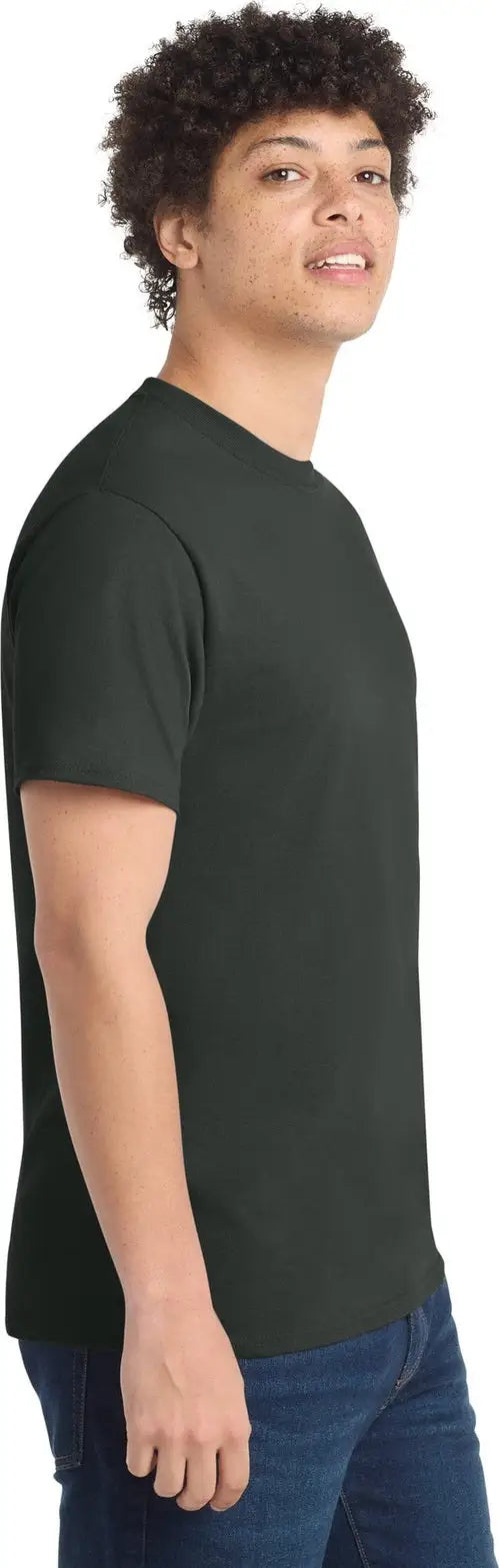 Port & Company Pc54 co Core Cotton Tee - Coal Gray