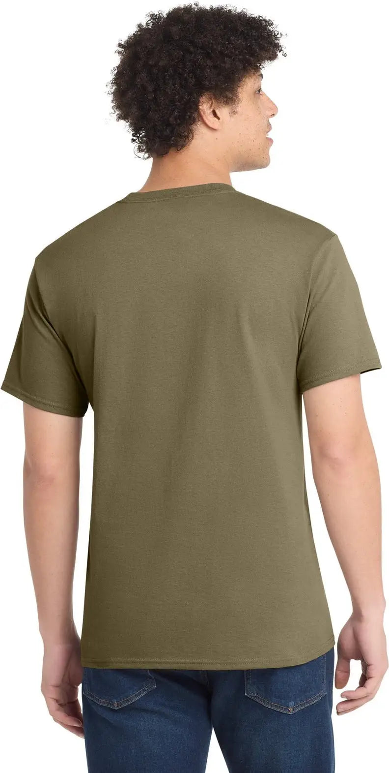 Port & Company Pc54 co Core Cotton Tee - Coyote Brown