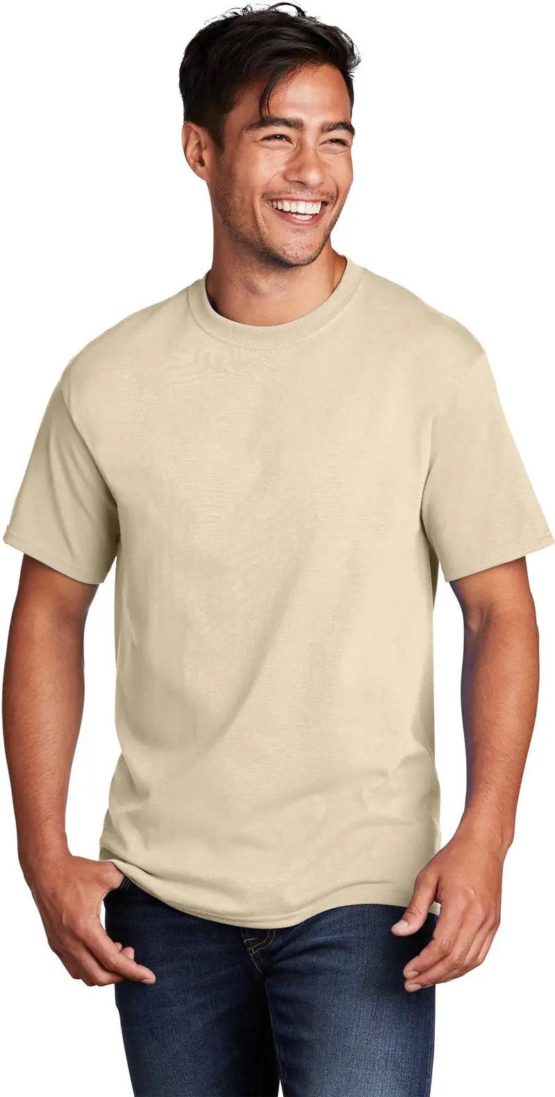 Port & Company Pc54 co Core Cotton Tee - Creme - Adult s