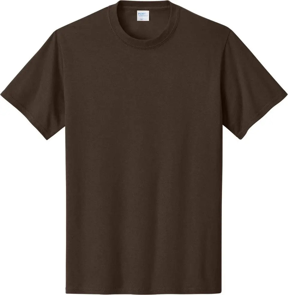 Port & Company Pc54 co Core Cotton Tee - Dark Chocolate Brown