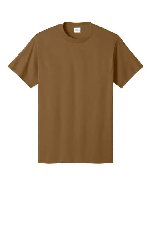 Port & Company Pc54 co Core Cotton Tee - Duck Brown
