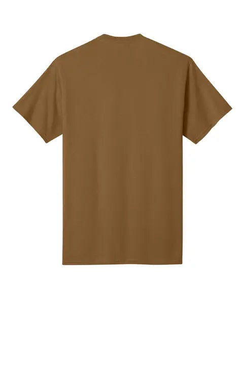 Port & Company Pc54 co Core Cotton Tee - Duck Brown