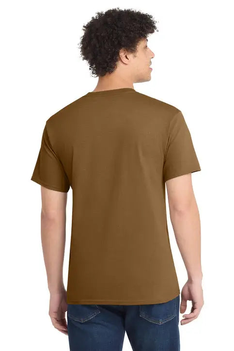 Port & Company Pc54 co Core Cotton Tee - Duck Brown