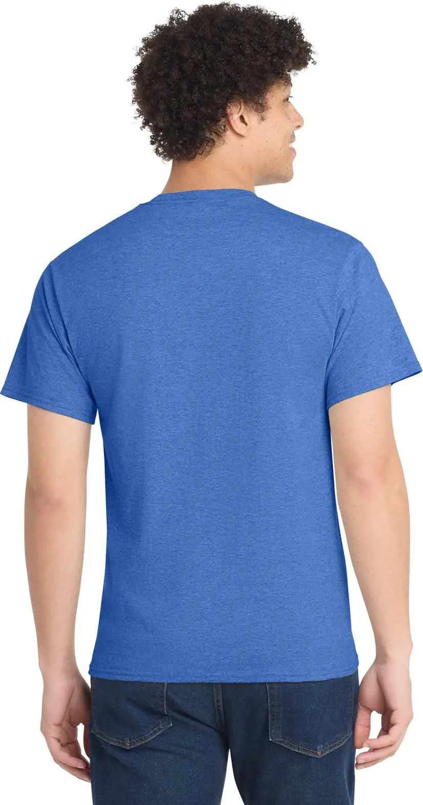 Port & Company Pc54 co Core Cotton Tee - Heather Royal
