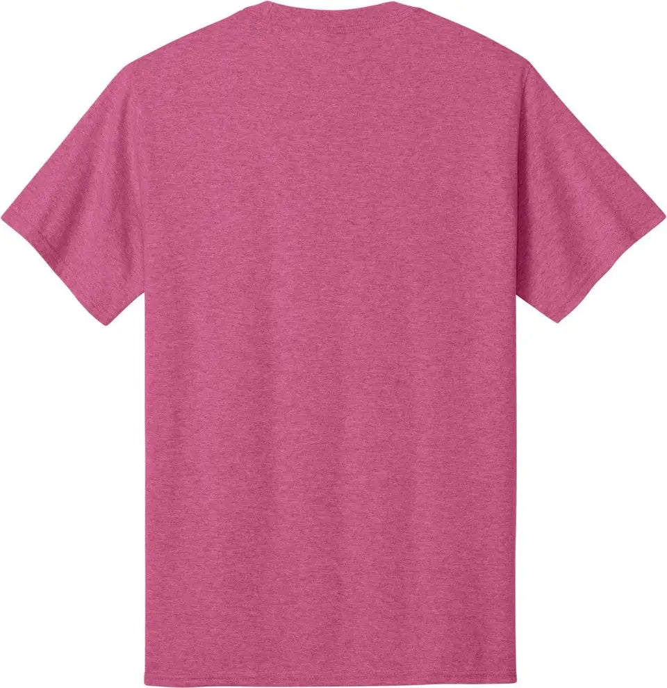 Port & Company Pc54 co Core Cotton Tee - Heather Sangria - Adult s