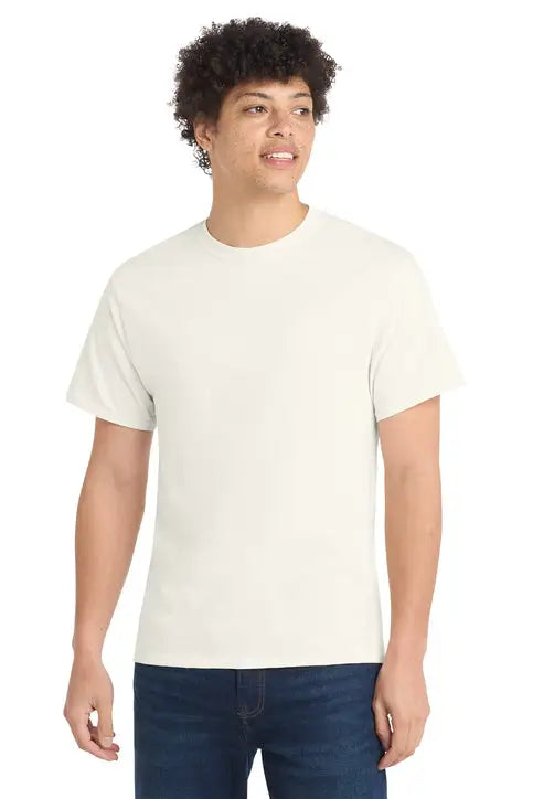 Port & Company Pc54 co Core Cotton Tee - Ivory
