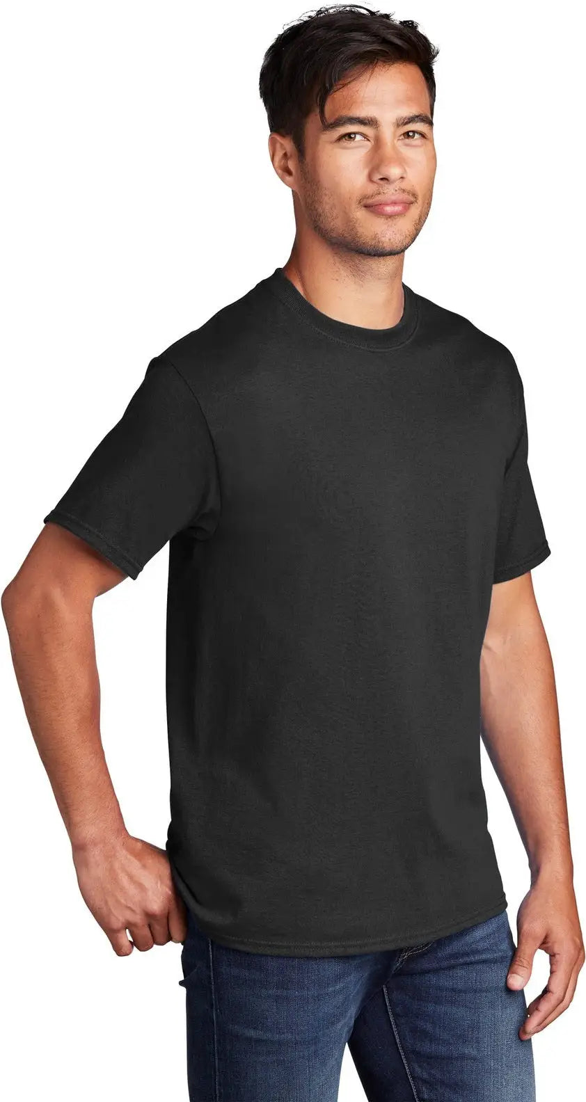 Port & Company Pc54 co Core Cotton Tee - Jet Black