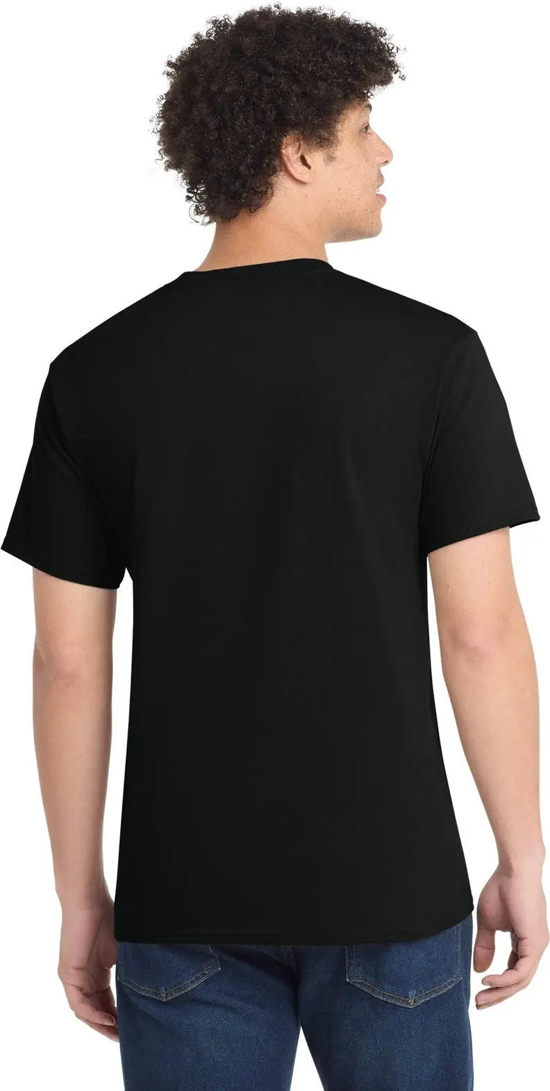 Port & Company Pc54 co Core Cotton Tee - Jet Black