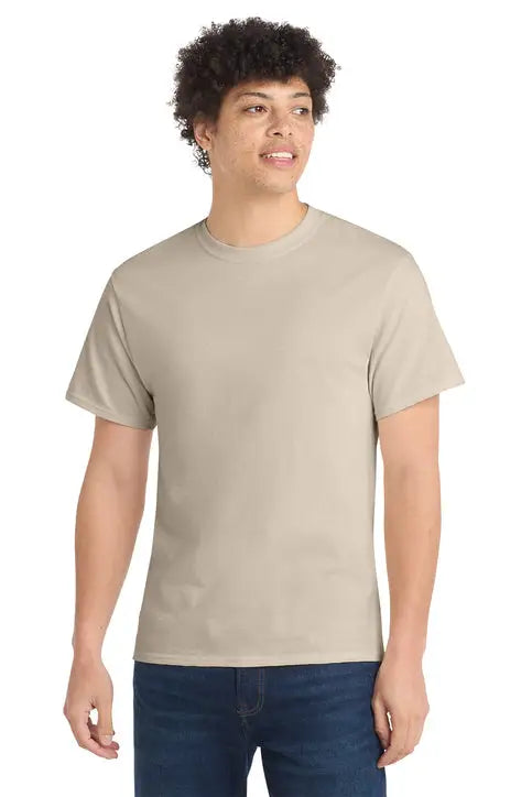 Port & Company Pc54 co Core Cotton Tee - Light Sand