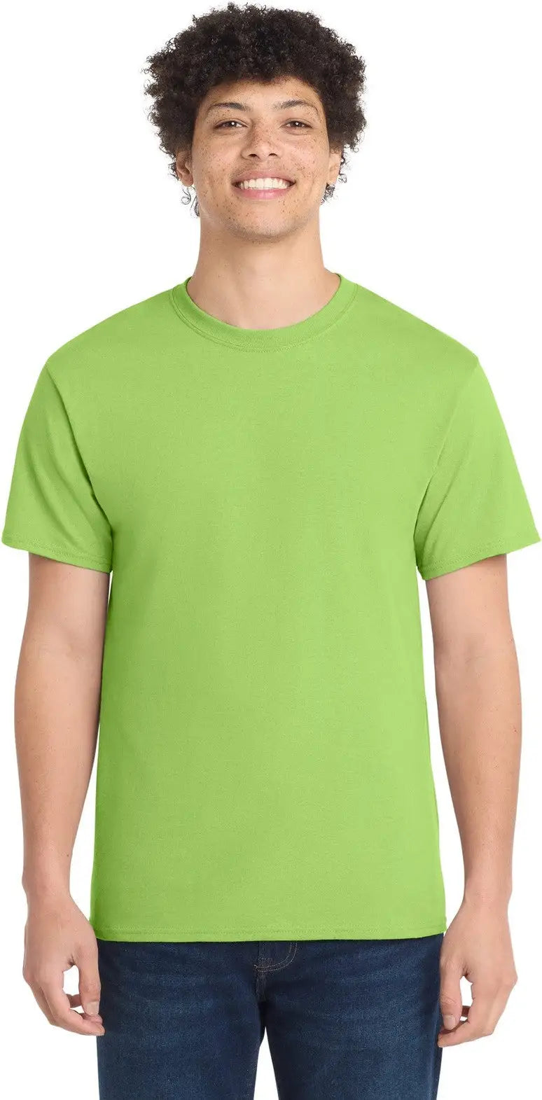 Port & Company Pc54 co Core Cotton Tee - Lime - Adult s