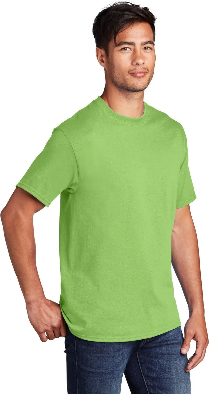 Port & Company Pc54 co Core Cotton Tee - Lime