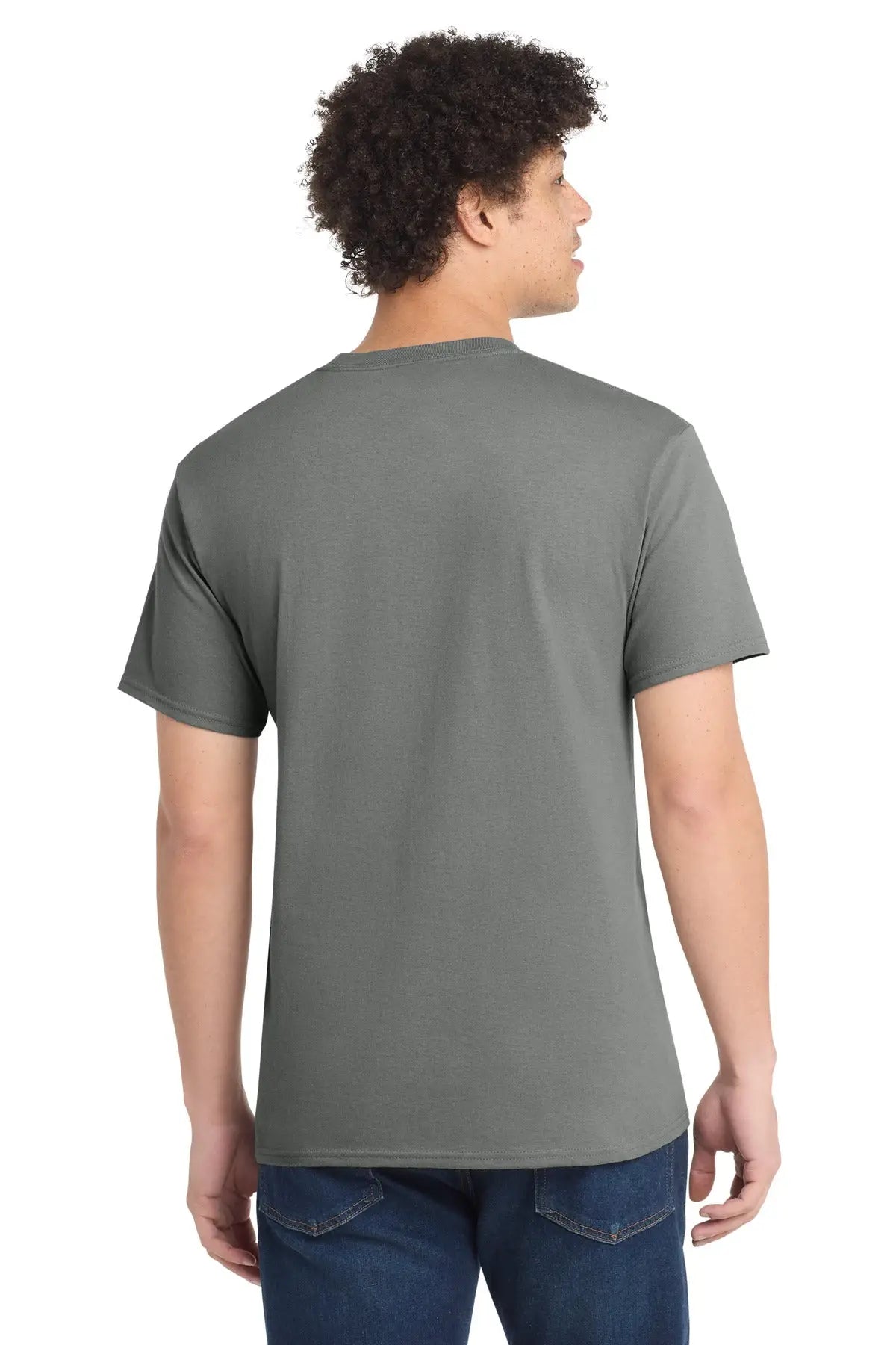 Port & Company Pc54 co Core Cotton Tee - Medium Gray
