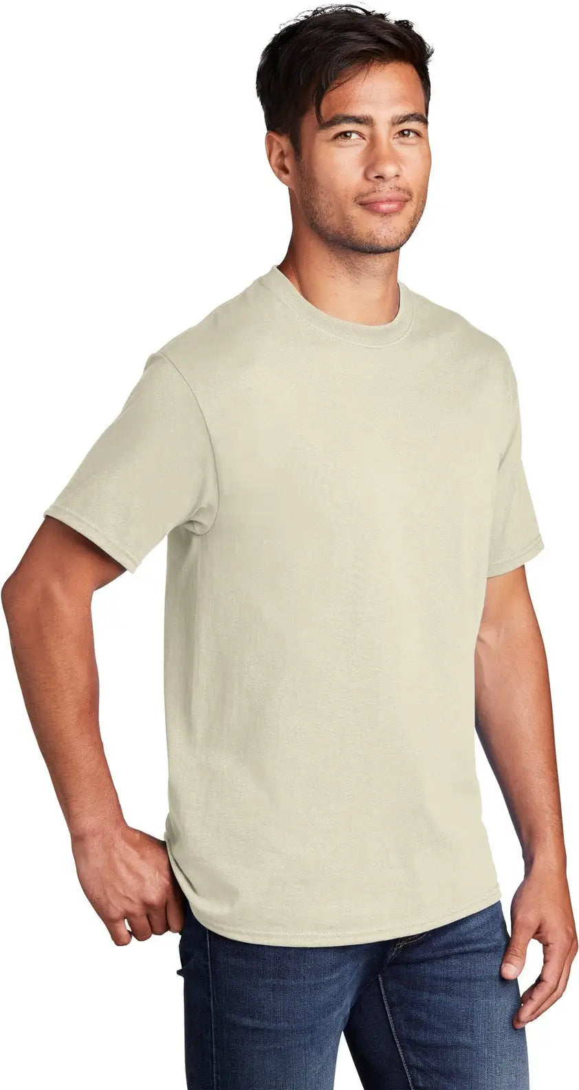 Port & Company Pc54 co Core Cotton Tee - Natural