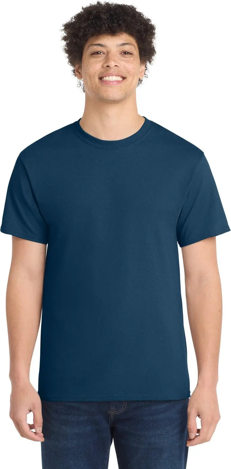 Port & Company Pc54 co Core Cotton Tee - Neptune Blue