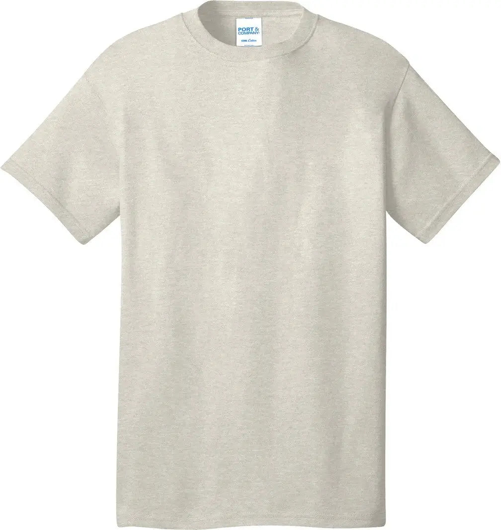 Port & Company Pc54 co Core Cotton Tee - Oatmeal Heather