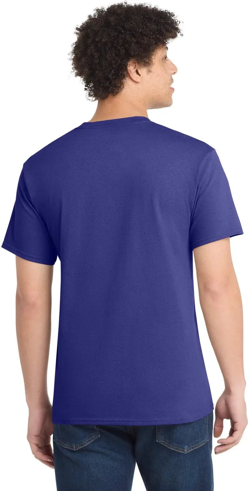 Port & Company Pc54 co Core Cotton Tee - Purple