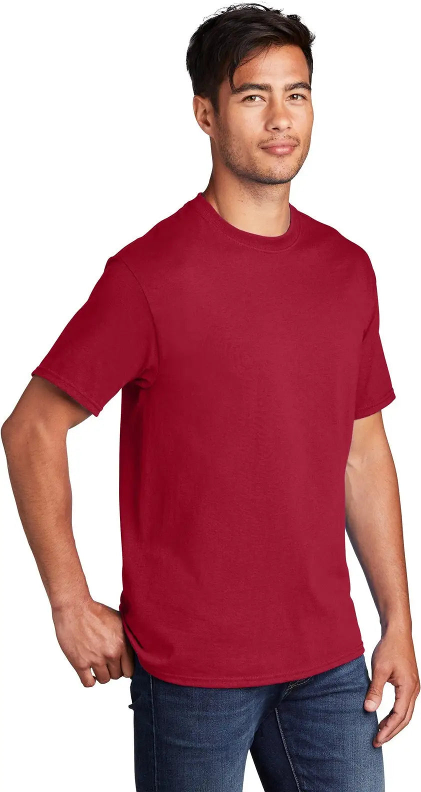 Port & Company Pc54 co Core Cotton Tee - Red